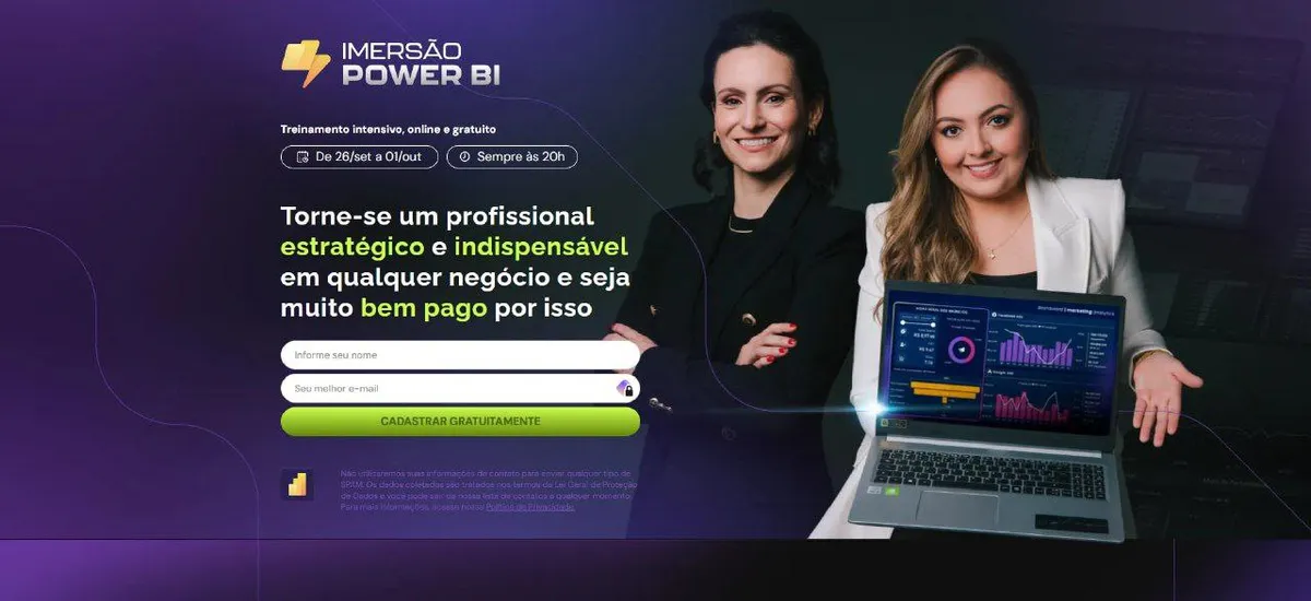 Capa: Baixar Imersão Power BI Karine Lago Completo PDF