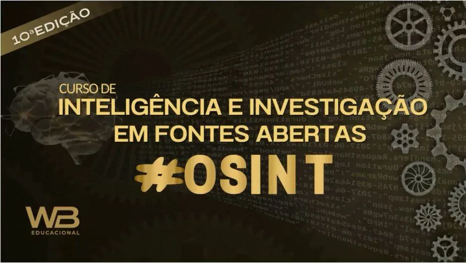 Capa: Inteligência e Investigação em Fontes Abertas: Baixar Curso Completo