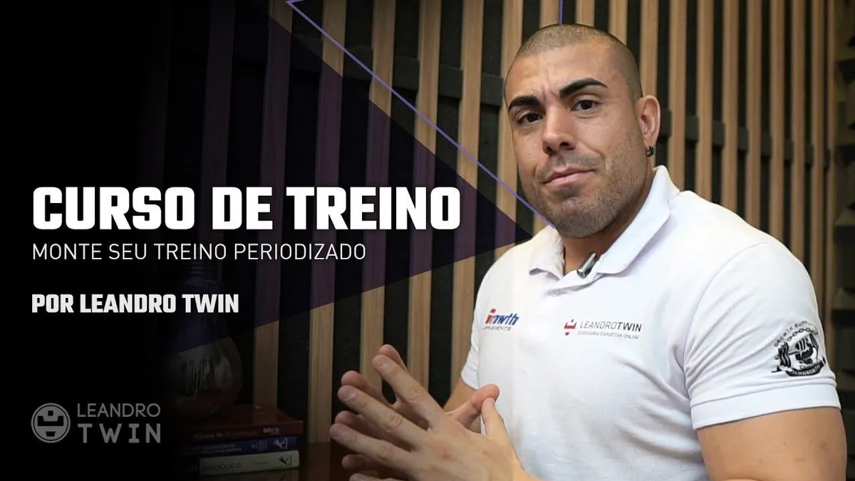 Capa: Baixar Curso Leandro Twin: Treino e Musculação Completo