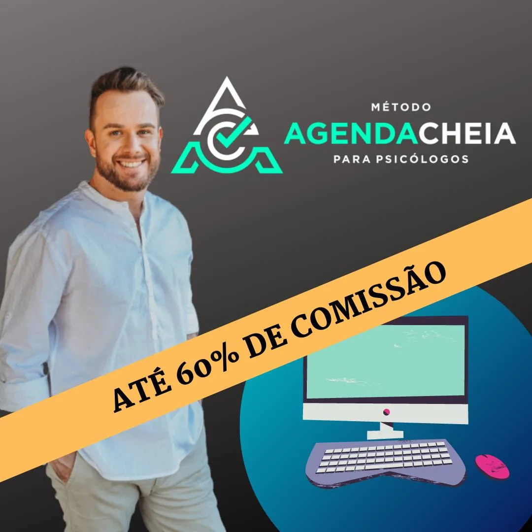 Capa: Baixar Método Agenda Cheia Psicólogos João Rodolfo – Completo
