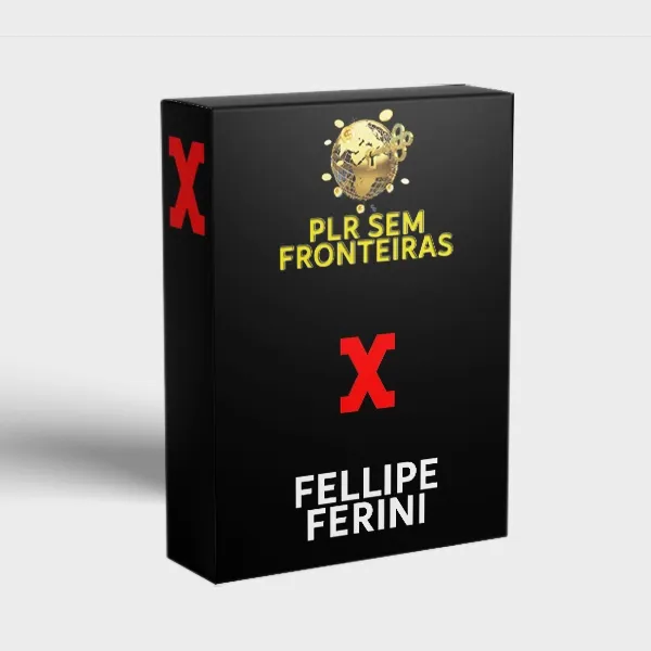 Capa: PLR Sem Fronteiras: Baixe o Guia Completo de Fellipe Ferini